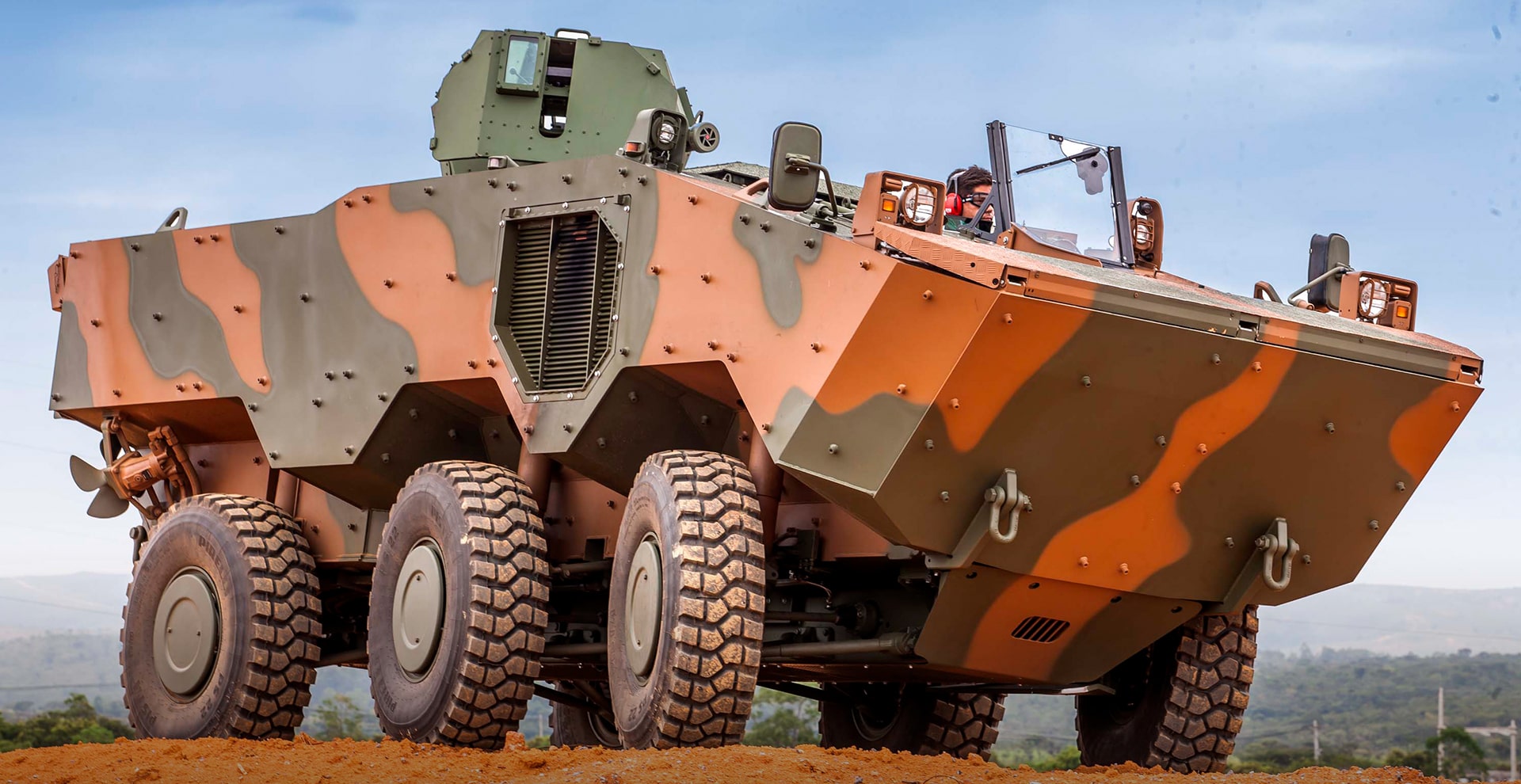 GUARANI 6x6 - Amphibious Armoured Vehicle 6x6 - IDV Iveco Defence Vehicles